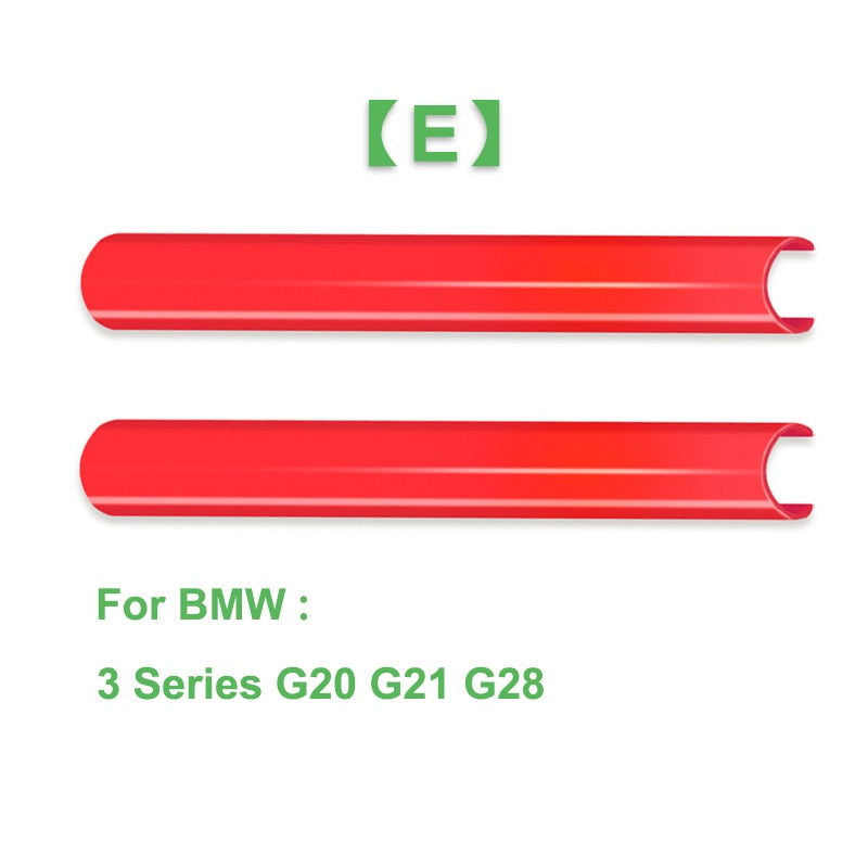 Front Grill Trim Strips Cover Frame For BMW F10 E60 F30 F32 F20 F22 F06 F02 F25 F26 G20 1 2 3 4 5 6 7 Series