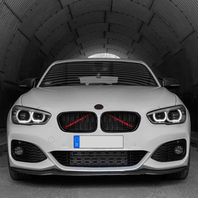 Front Grill Trim Strips Cover Frame For BMW F10 E60 F30 F32 F20 F22 F06 F02 F25 F26 G20 1 2 3 4 5 6 7 Series